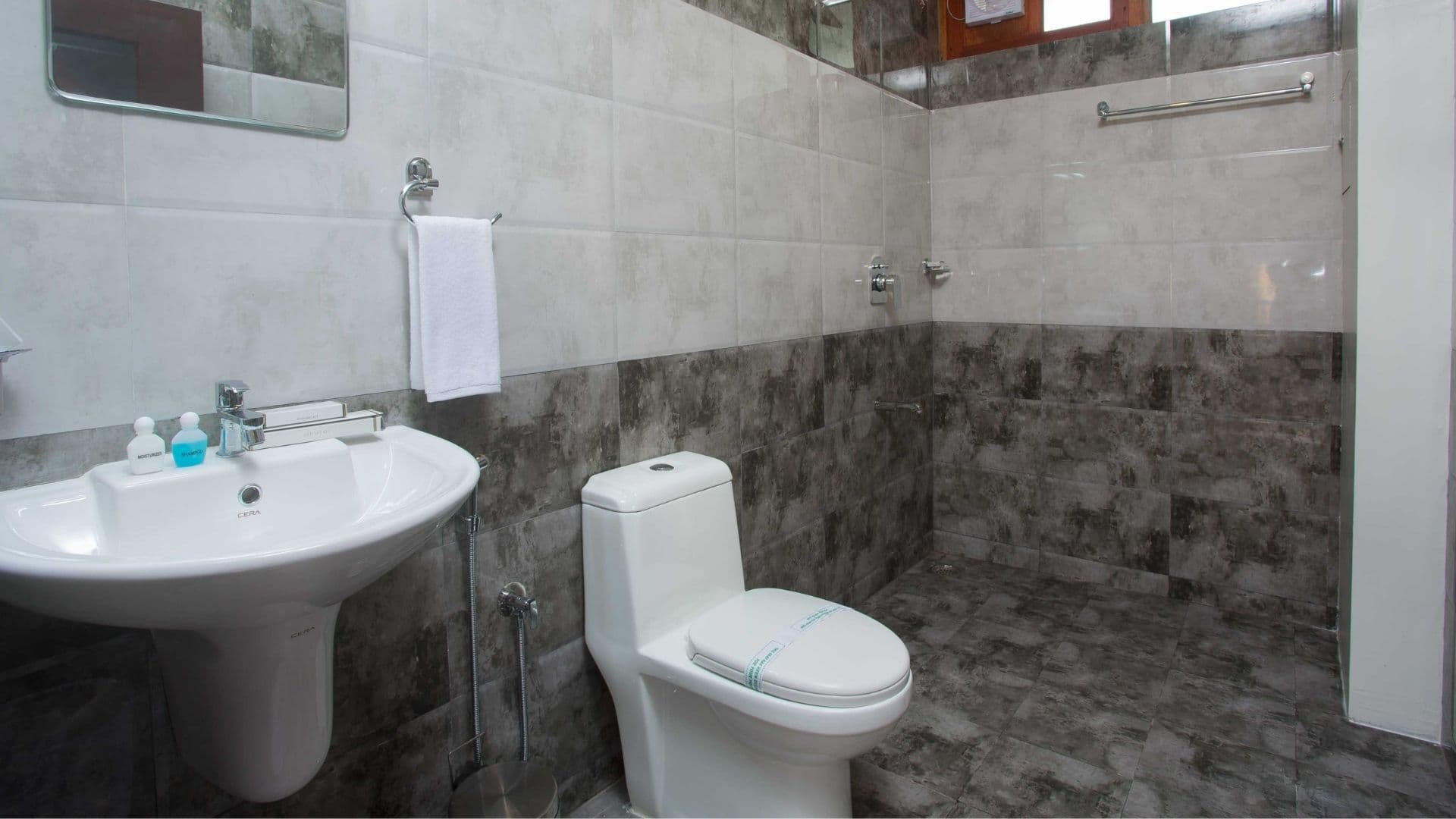 At Wood Resort Munnar At Wood Resort Bathroom in At Wood Resort Munnar, Munnar, Kerala